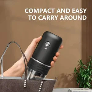 Manual Handheld Espresso Coffee Grinder Adjustable Large Capacity Burr Mill for Home Travel Picnic Ideal Gift