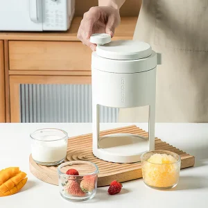 Manual Ice Crusher Shaved Ice Shaver Smoothie Maker Portable Hand Crank Unplugged Food Grade for Home Commercial