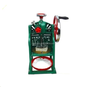 Manual Ice Crusher Snowflakes Ice Shaving Machine for Summer Drinks