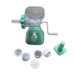 Manual Meat Mincer Multifunction Hand Operated Meat Grinder Vegetable Cutter Slicer for Home Kitchen Tool