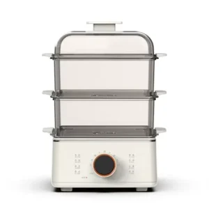 Manufacture 3Layers 1200W 18L Household Mechanical Control Electric Food Cooker Steamer