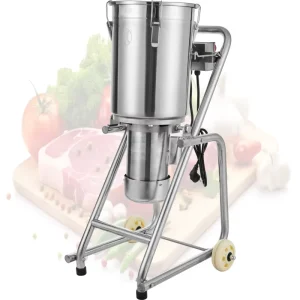 Manufacturer 32L High Speed Stainless Steel Four Leaf Blade Meat Mixer Commercial Blender