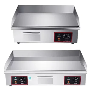 Manufacturer Commercial Electric Griddle Iron Plate Grill Pancake Machine for Street Hotels Restaurants Electric Griddle