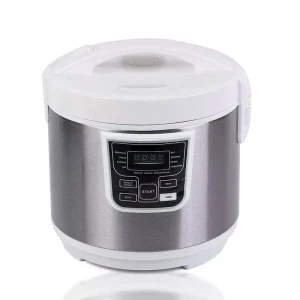 Manufacturer Multipurpose 5L 900W Stainless Steel Electric Rice Cooker with Automatic Shut Off for Hotel Commercial Home