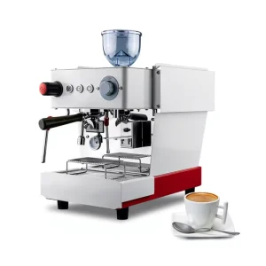 Manufacturer Semi-automatic Latte Coffee Maker Commercial Multi Function Electric Espresso Making Machine With Bean Grinder