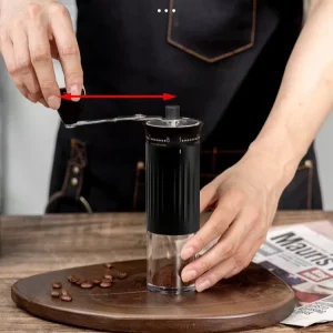 Manufacturers Hand crank Coffee Grinder Manual Coffee Mill Ceramic Core Foldable Handle Affordable Luxury Design