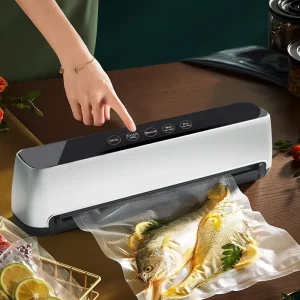 Manufacturer’s Powerful Electric Vacuum Sealer Automatic Household Plastic Food Preservation Machine