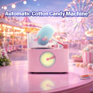 Marshmallow Self Fully Mini Business Robot Cotton Vending Marshmallows Professional Cotton Candy Machine