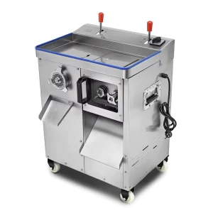 Meat Grinder Slicer Pure Copper Motor Multi-Function Slicing/Shredding Machine Detachable Blade Set Automatic for Food Plant