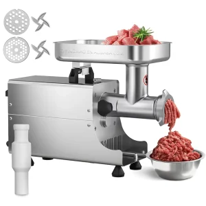 Meat Grinders Slicers for Restaurant Auto Meat Grinders and Slicers Stainless Steel