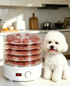 Mechanical 5 Trays Home Fruit Dryer Adjustable Temperature Vegetable Food Dehydrator CE GS Certified 1 Year Warranty
