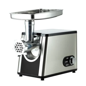 Meet Cutter Stainless Steel Meat Grinders and Slicers Meat Mince Making Machine REV Function Off Electric Meat Grinder Machine