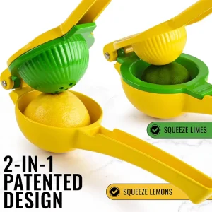 Metal Lemon Lime Squeezer Citrus Press Squeezer Portable Juicer Manual Fruit Juicer