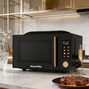 Microwave Oven With Grill and Air Fryer 3 in 1 Multifunctional Smart Digital for Home Use