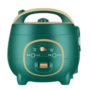 Mini 1.0L-2.8L Plastic Housing Electric Rice Cooker with Non-Stick Coating Digital LED Display Timer Function