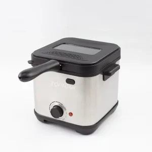 Mini 1.5L Electric Deep Fryer Small Home Use Chicken & French Fries Fryer French Chips Fryer