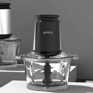 Mini Automatic Electric Stainless Steel Meat Grinder Vegetable Chopper 1.2L 2L 3L Household Kitchen Food Slicers