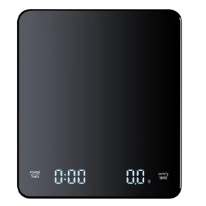 Mini Coffee Scale Portable Kitchen Scale USB Digital Food Weighing Scale with Timer