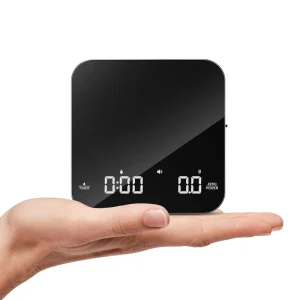 Mini Coffee Scale with Timer Portable Digital Kitchen Scale with Automatic Timing 3kg 0.1g Accurate Scale for Espresso