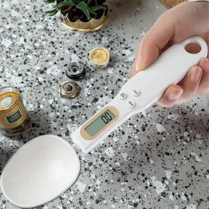 Mini Digital Household Kitchen Spoon Scale Plastic Food and Weight Measuring Device with LCD Display Maximum 800g