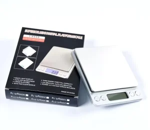 Mini Digital Stainless Steel Kitchen Scale 3000G Battery Powered