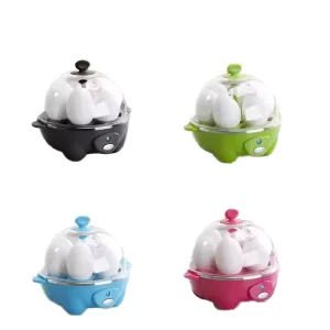 Mini Electric Egg Cooker Automatic Steaming Function Plastic Household Egg Boiler Convenient and Efficient