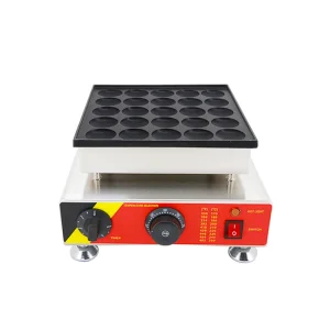 Mini Electric Pancake Maker with 25 Holes Snack Machine