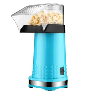 Mini Electric Plastic Hot Air Popcorn Maker with Eco friendly Design Quick Heat Technology Overheat Protection for Household Use