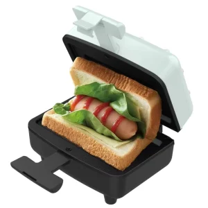 Mini Electric Sandwich Maker Double Sided Heating Non stick Breakfast Machine