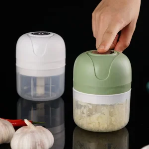 Mini Electric Vegetable Cutter Chopper Garlic Masher Crusher USB Rechargeable Kitchen Gadget Ginger Meat Grinder Food Processor