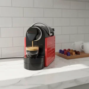 Mini Espresso Machine 19 Bar Single Serve Coffee Maker for Original Capsules Compact French A+ Energy Efficient Home