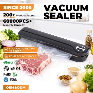 Mini Food Vacuum Sealing Machine Sealer Food Sealer Handheld Household Electric Vacuum Pump Vacuum Sealer Packing