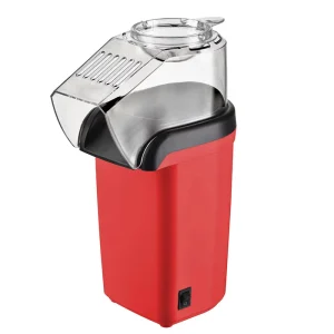 Mini Fully Automatic Electric Popcorn Maker for Home Kitchen Use Plastic Material 1200W 1 Year Warranty