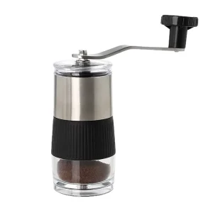Mini Hand Cranked Coffee Grinder Household Outdoor Portable Stainless Steel Ceramic Grinding Core Coffee Bean Grinder