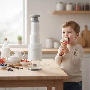 Mini Handheld Ice Cream Maker Soft Ice Cream Dessert Tool