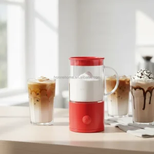 Mini Handheld Stainless Steel Coffee Milk Frother Rechargeable Usb Automatic Electric Milk Frother