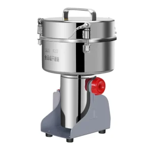 Mini Home Motorized Grinder 2000G Capacity 3000W Food Grade Stainless Steel 110 220V 40kg h Multifunctional Rice Corn Flour