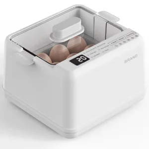 Mini Household Electric Egg Cooker & Steamer Rapid Automatic Boiling Function Plastic Housing for Convenient Breakfast Boiler