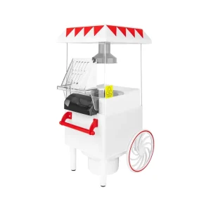 Mini Household Hot Air Popcorn Makers Machine Elec Household Items Hot Air Popcorn Popper Machine White