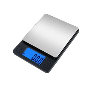 Mini Kitchen Scale Multifunction Digital Stainless Kitchen Scale 0.01G 1Kg 2Kg 3Kg 0.1G Accuracy Food Scale