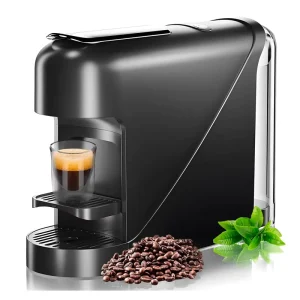 Mini Machine 19 Bar Single Serve Coffee Maker for Original Capsules Compact Coffee Machine for Home Office Travel