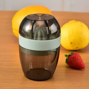 Mini Manual Simple Durable Stainless Steel & PP Material Lemon & Orange Squeezer Rotary Fruit Juicer
