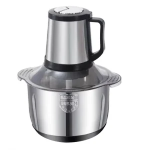 Mini Meat Blender Food Chopper Electric 4.0L Stainless Steel Household Fufu Grinder Machine for Dumpling Filling