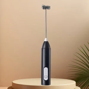 Mini Milk Frother Egg Whisk Portable USB Charging Handheld Coffee Milk Blender Electric Stainless Steel Egg Beater Home Use