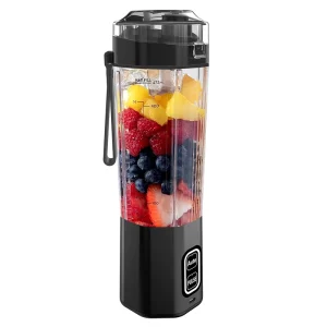 Mini Mixer Smoothie Blender USB Travel Blender Durable Stainless Steel Blades Portable Fresh Juice Blender for Trips