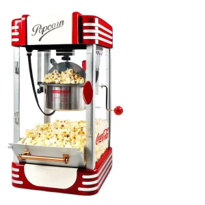 Mini Popcorn Machine Automatic Popcorn Machine Popcorn Snack Machine for Home or Commercial Use