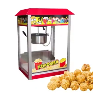 Mini Popcorn Machine Automatic Popcorn Machine Popcorn Snack Machine for Home or Commercial Use