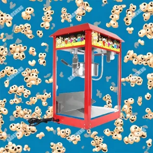 Mini Popcorn Machine Electric Gas Operated 16oz 8oz 8 16 20 oz Commercial Popcorn Making Machine Used Pot Pop Corn Makers
