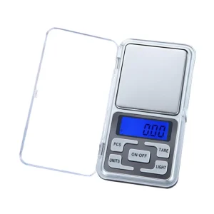 Mini Portable Precise Electronic Scale for Household Kitchen Use 0.01g Gram Resolution Jewelry Scale Tare PCS Counting Unit