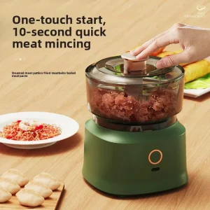Mini Portable USB Wireless Mini Ginger Garlic Vegetable Food Chopper Electric Mini Food Processor